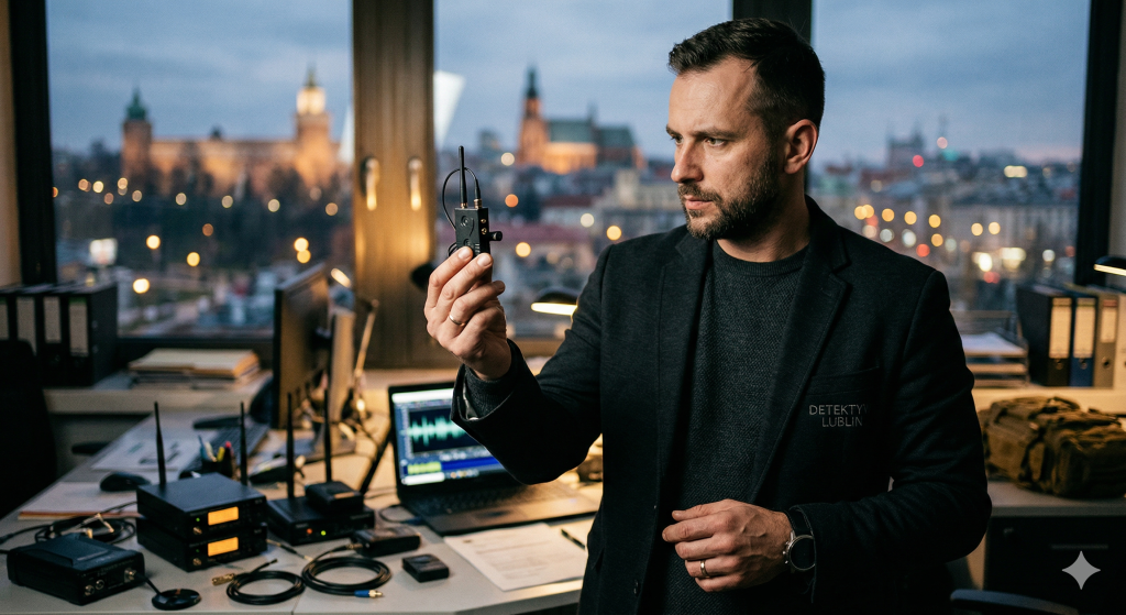 detektyw i podsłuchy